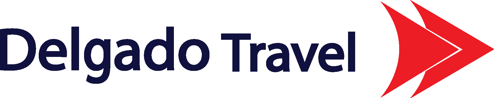 Delgado Travel USA Logo Vector